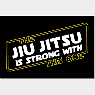 Strong Jiu Jitsu Posters and Art